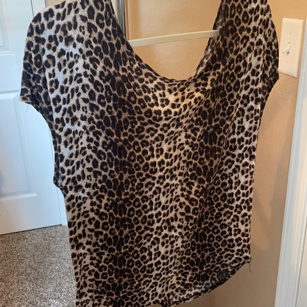 Leopard print shirt
